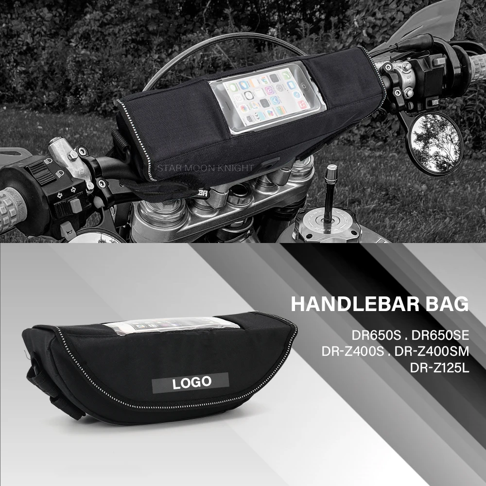 

Мотоциклетные аксессуары, водонепроницаемая сумка для хранения, сумка на руль для Suzuki DR650S DR650SE DR-Z400S, дорожная сумка для инструментов