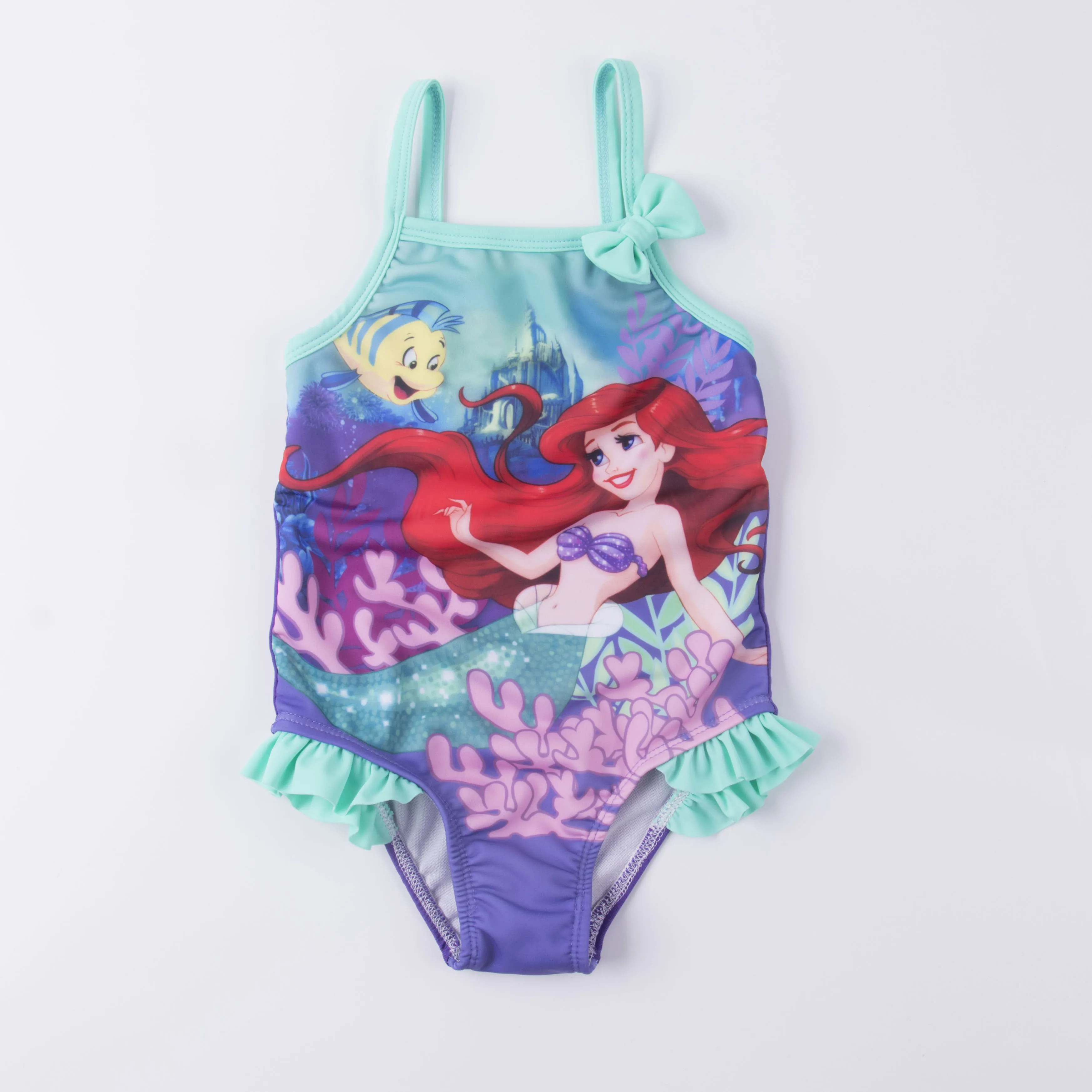 Новый милый комплект для девочек купальники купальный костюм Купальные костюмы