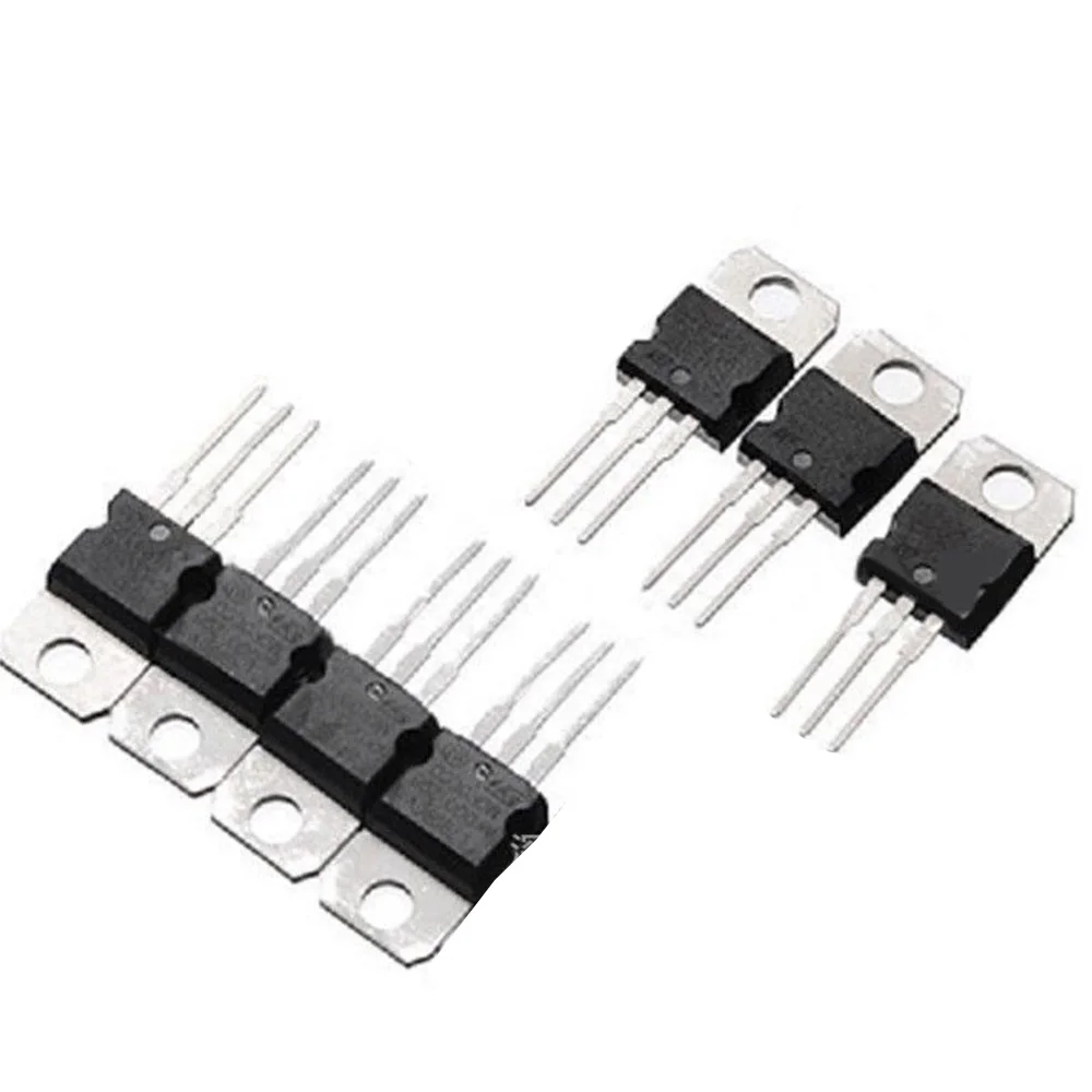 

10 Type LM317 LM317T A-220 Chip Adjustable Original Three-Terminal Regulator Authentic Tube Set Box