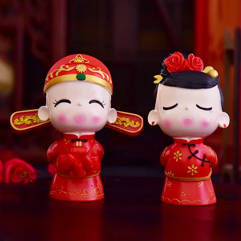 

Lovers Dolls Crafts Resin Cute Sweet for Wedding Gifts Home Decorations TSH Shop