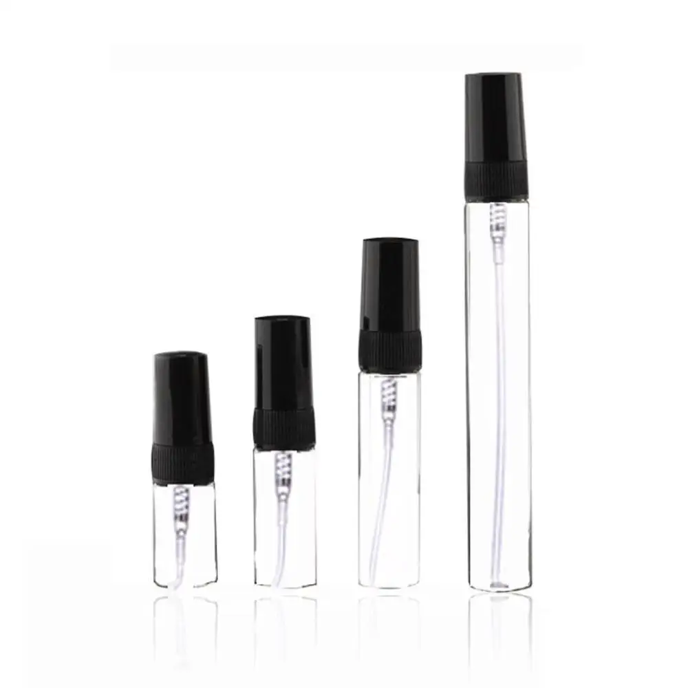 Портативная стеклянная Пустая бутылочка с распылителем 1 шт. 2 мл 3 5 10