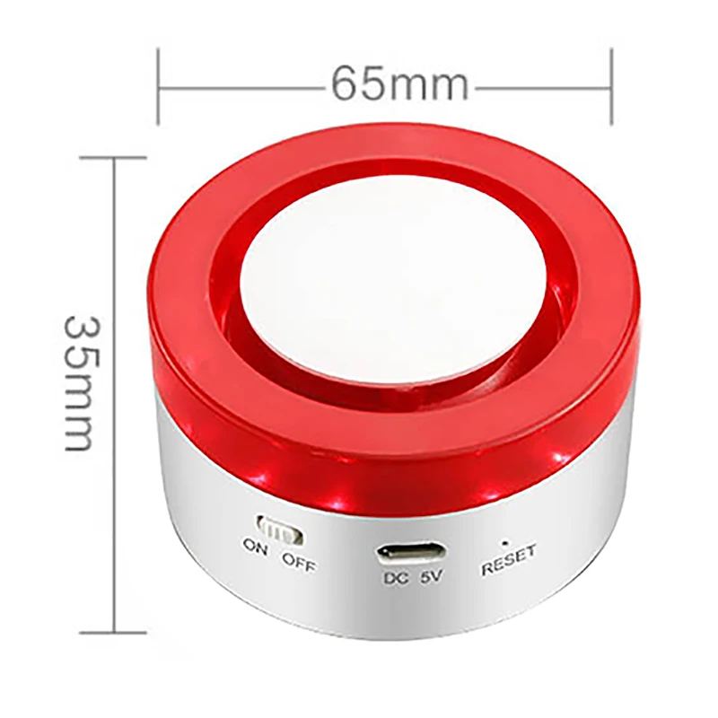 Умный шлюз V18 Tuya + сирена 2 в 1 Wi Fi Противоугонная сигнализация|Комплекты для