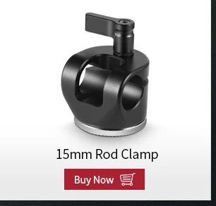 SmallRig Arri standard Explorer Bridgeplate с 15 мм стержневым зажимом LWS Rod system для Arri standard Dovetail-1642