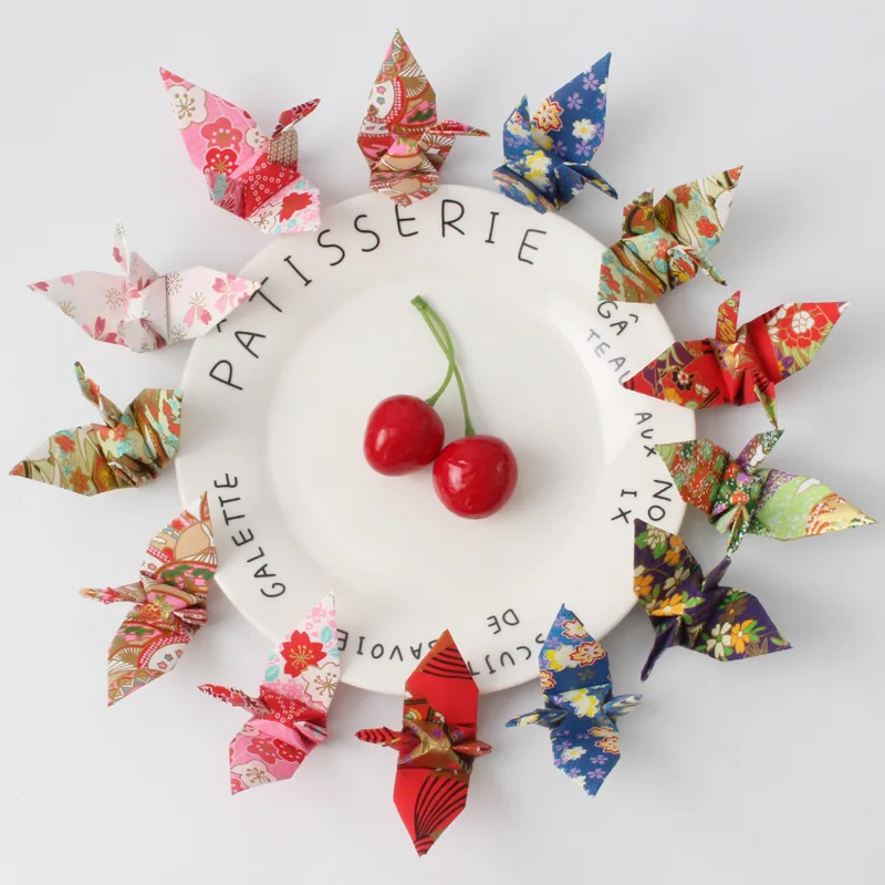 100 шт. Бумажные краны для оригами 10 см 6 см|Украшения своими руками вечеринки| |