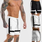 Мужские спортивные шорты ZOGAA, Короткие штаны для спортзала и фитнеса, лето
