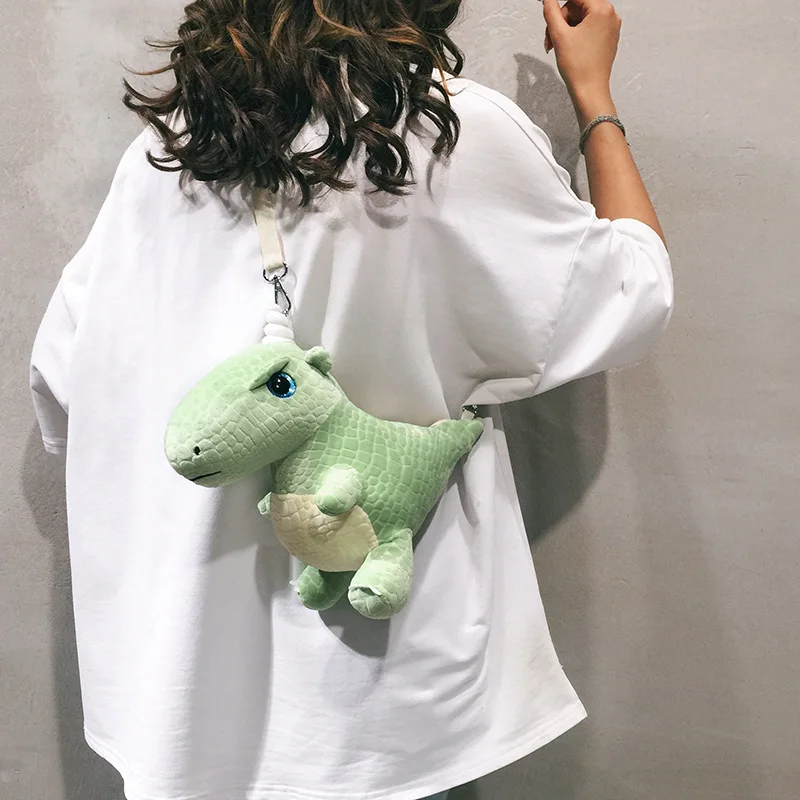 Модный Детский плюшевый рюкзак с динозавром из мультфильма милый кукла животное