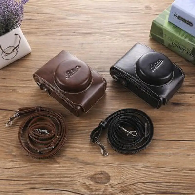 

Portable camera bag PU leather case Cover BOX for Leica C-LUX D-LUX7 D-LUX 7 D-LUX6 D-LUX5 D6 D5 D4 d-lux typ109 typ112 Camera