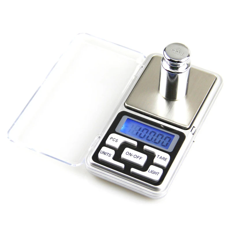 Карманные цифровые весы для ювелирных изделий 100 500 г х 0 01 г|Наборы ручных