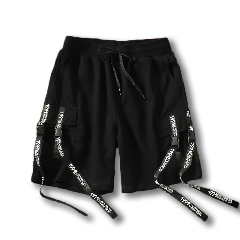 Новинка 2020 мужские летние шорты с эластичной резинкой на талии и завязками в