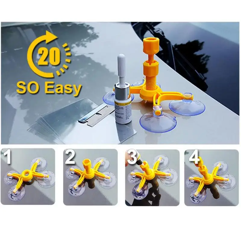

Automobile Car Windshield Repair Kit Car Glass Repair Scratch Crack Restore Tool Car Window Screen Polish accesorios para auto