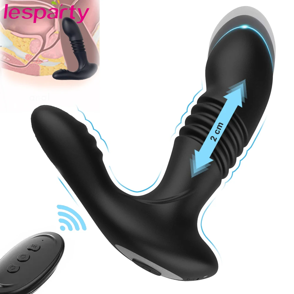 Анальный вибратор мастурбатор простаты вибрационный эротический массажер для