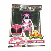 super sentai zyuranger mighty morphin kishiryu sentai ryusoulger pink ranger metal action figure model ornament toys