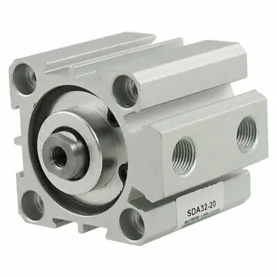 

SDA 32x20 Double Acting 32mm Bore 20mm Stroke Thin Air Cylinder
