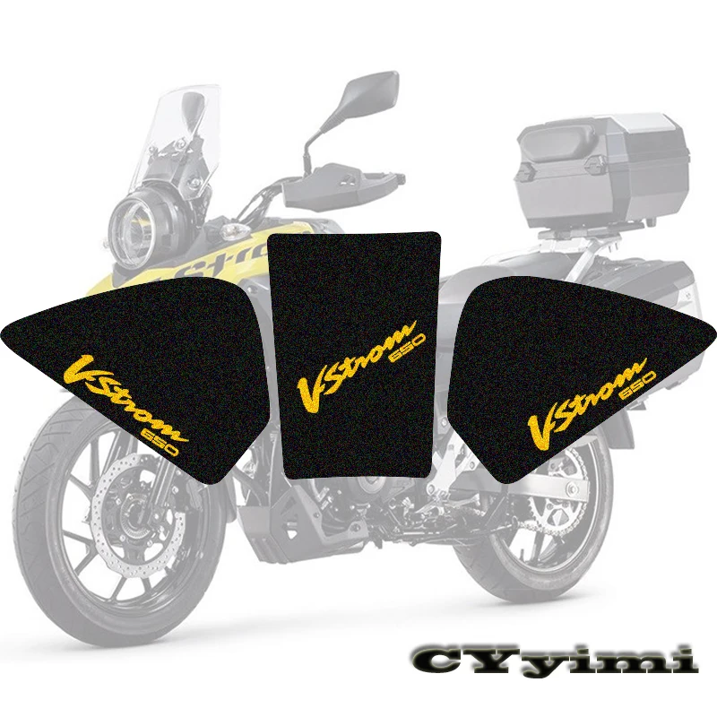 Противоскользящая накладка на бак мотоцикла боковая тяга 3 м наклейка боковой