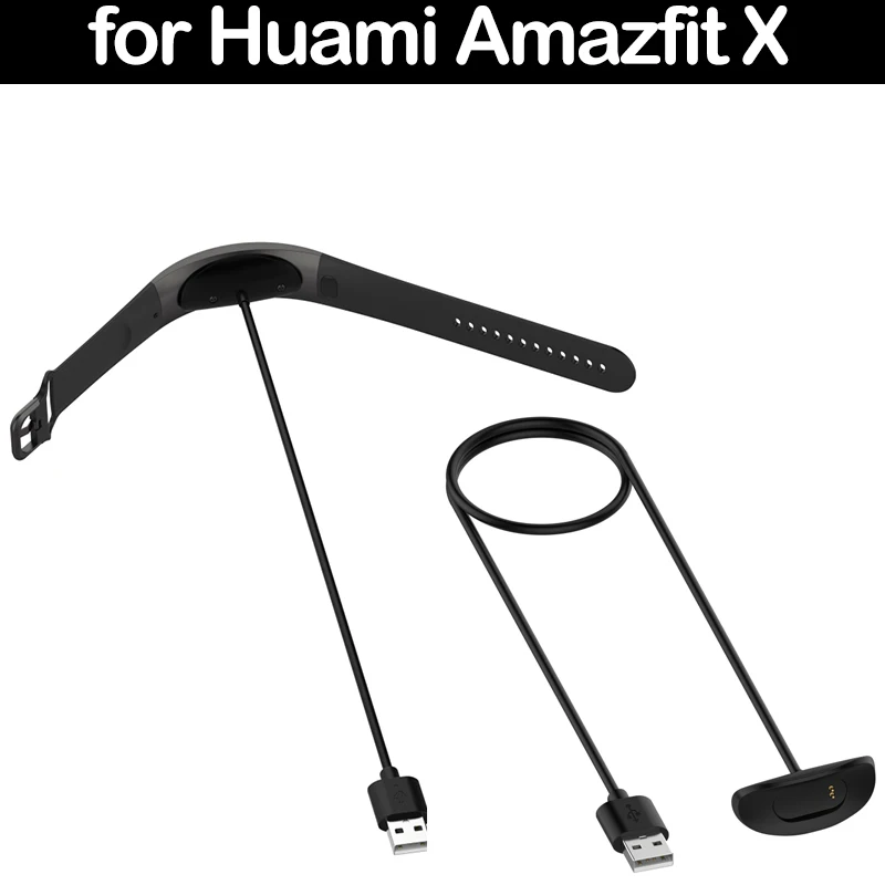 

Магнитный USB-кабель для зарядки, 1 см, 10 мм, 0,39 дюйма, зарядный кабель для Huami Amazfit X Smartwatch, аксессуары для часов, Новинка