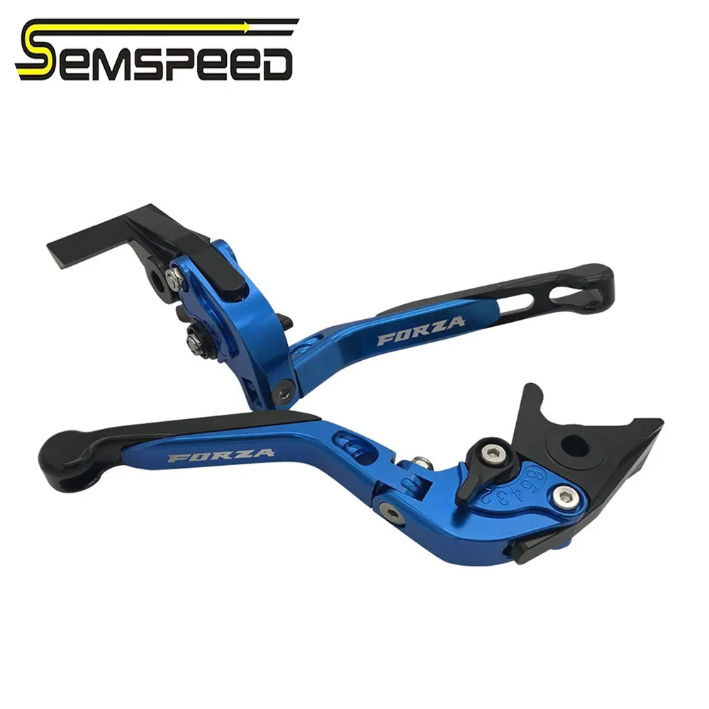 SEMSPEED CNC FORZA300 Складные Выдвижные Тормозные рычаги для Honda Forza 300 250 125 2010- NSS300 SH300 MF13 аксессуары