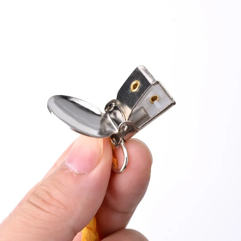 Прямая поставка кожаные зажимы для соски цепочка фиксатор Плетеный ниппель