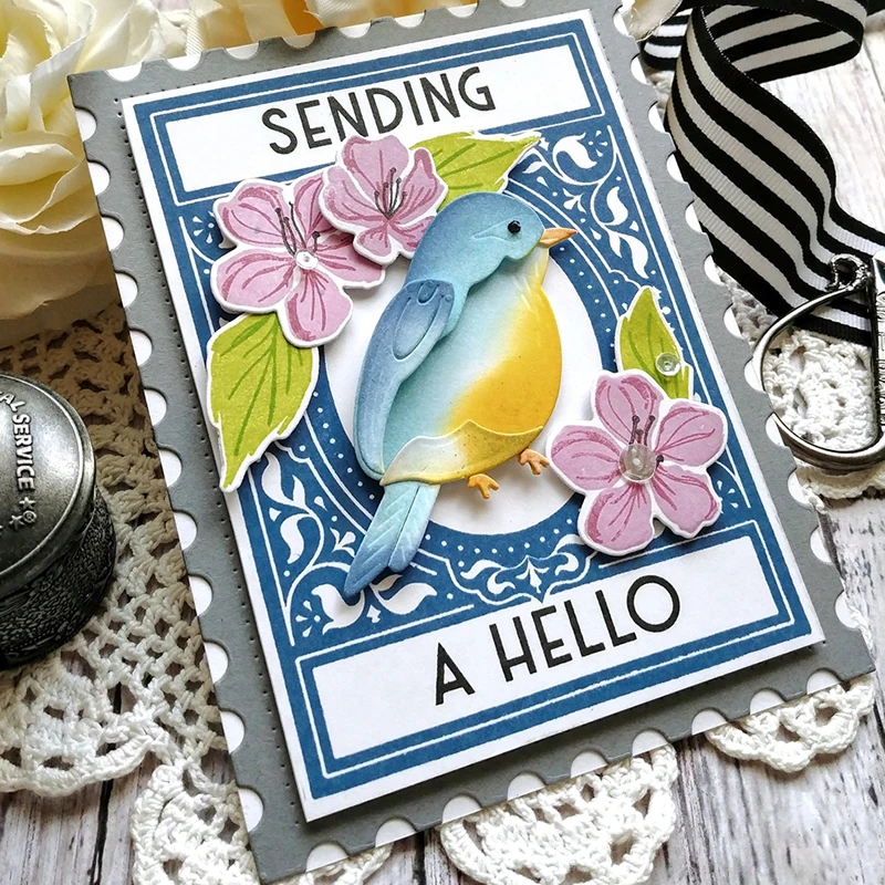 

JC New Design Metal Cutting Dies Little Bird Scrapbooking Handmade Punch Card Making Shape Stencil Craft Mold Mould Model Decor