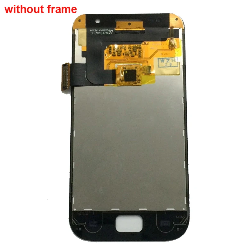 Черный для samsung Galaxy SL GT-i9003 I9003 ЖК сенсорный экран дигитайзер ЖК-дисплей панель монитор в сборе с рамкой Замена - Цвет: without frame