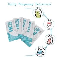 5pcs hcg early pregnancy test strips women accuracy urine measuring quick pregnancy test kit