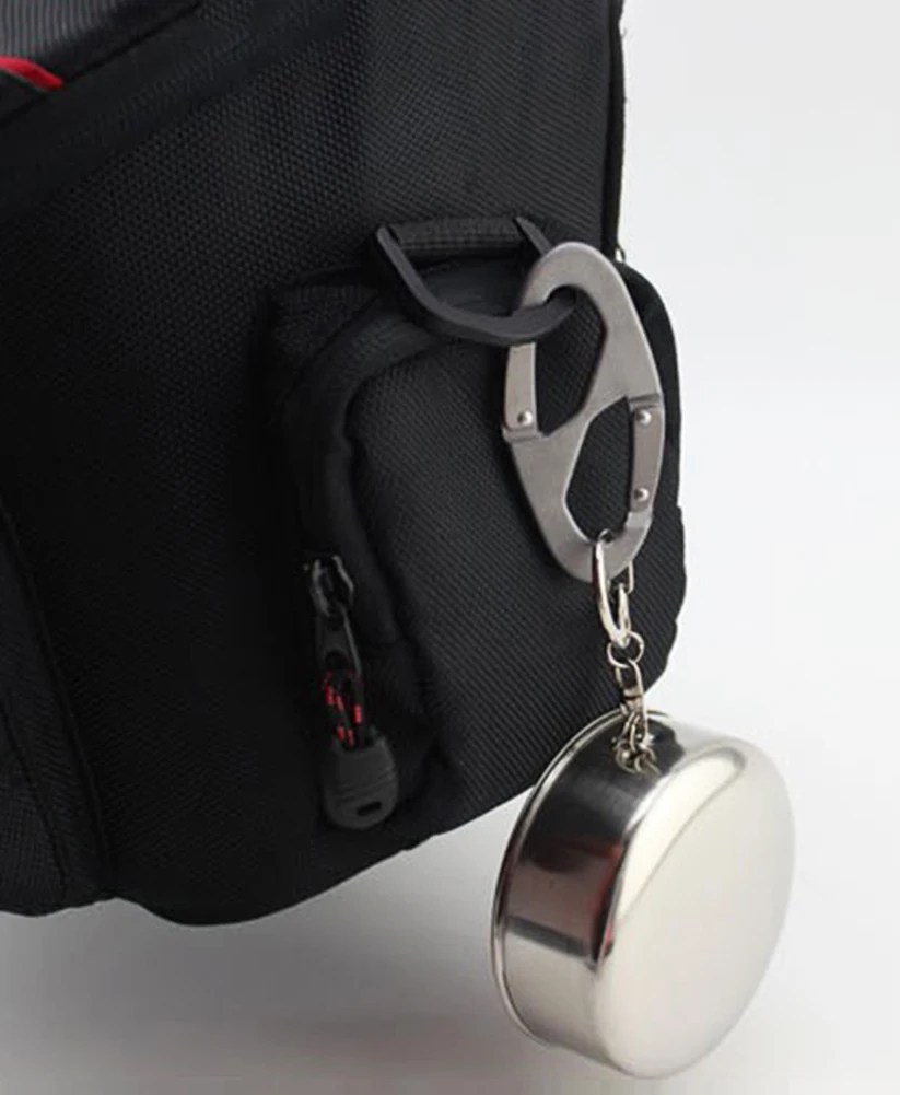 

10Pcs Mountaineering Caving Rock Climbing Carabiner 8 Shaped Safety Master Screw Lock Buckle Escalade Equipement