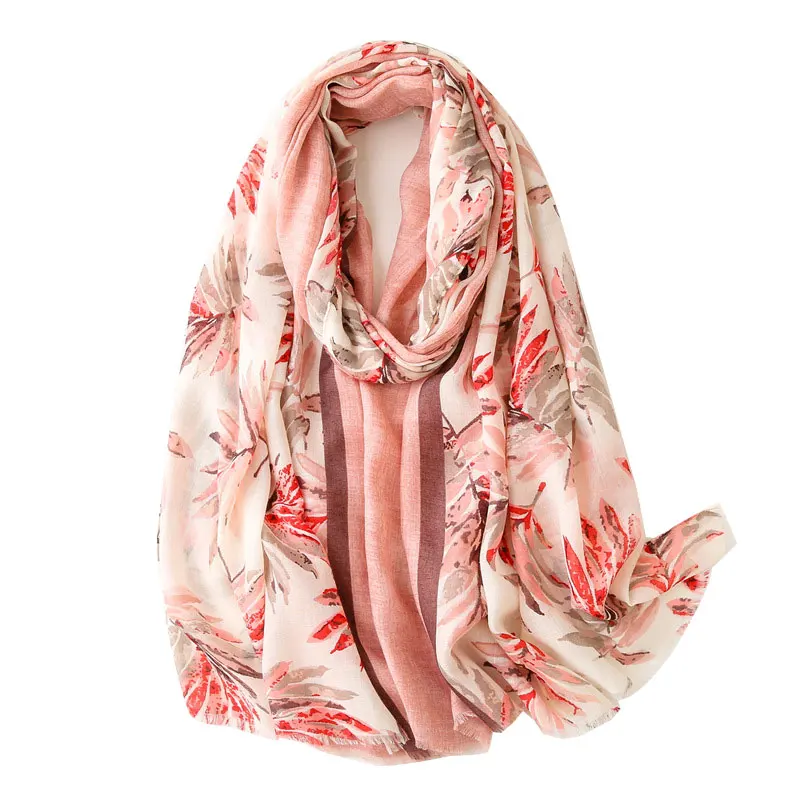 

Fashion Tassel Viscose Shawl Scarf High Quality Neckerchief Winter Foulards Muslim Hijab Sjaal Stole Bufandas Wrap Pashmina