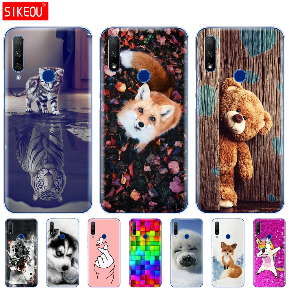 

Silicon Case For Honor 9X Global Case bumper Honor 9X Premium Back Phone Cover For Huawei Honor 9X Premium STK-LX1 Soft TPU bags