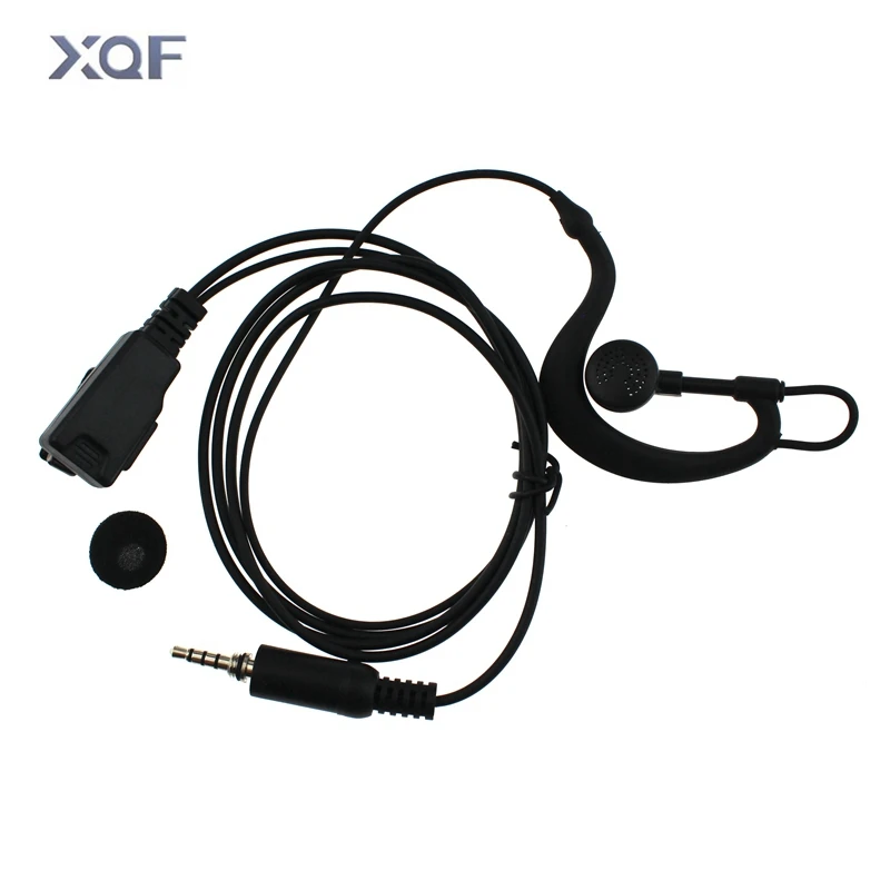 G Форма наушник воротник клип PTT гарнитура с микрофоном для Yaesu Vertex радио VX 6R 7R 6E 7E