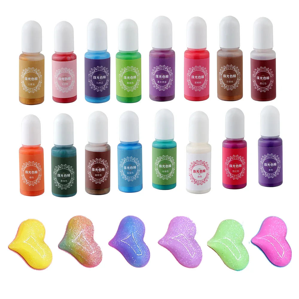 

24 Colors Concentration Epoxy Pigment Silicone Mold Crafts Making UV Resin Pigment Macaron Color Dye DIY Jewelry Making Craft
