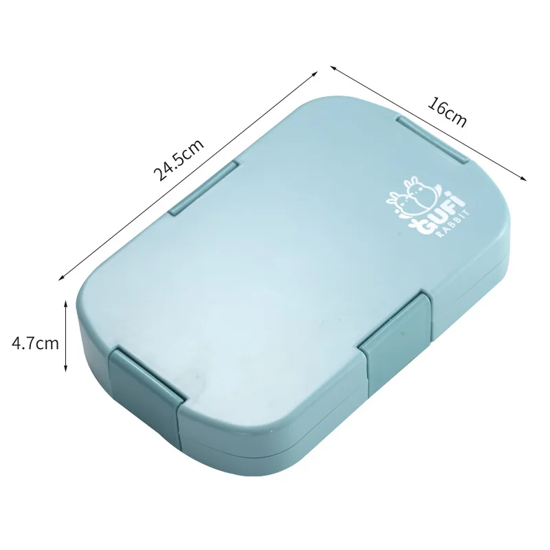 

Creative 920ml Children Lunch Box Microwave Multiple Grids Food Storage Leakproof Kids Bento Box Food Container Lunch Holder