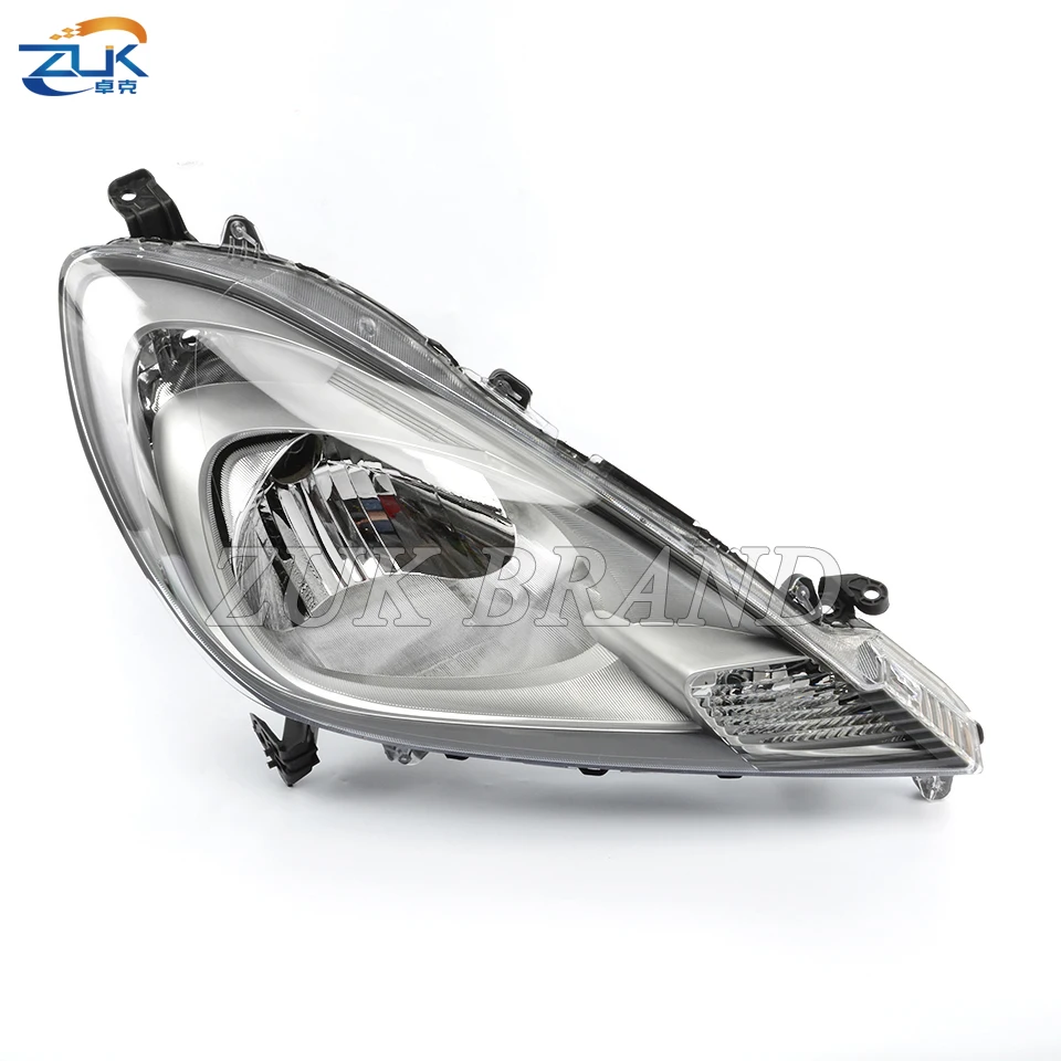 ZUK пара переднего бампера головной светильник фары для HONDA FIT JAZZ 2012 2013 2014 GE6 GE8