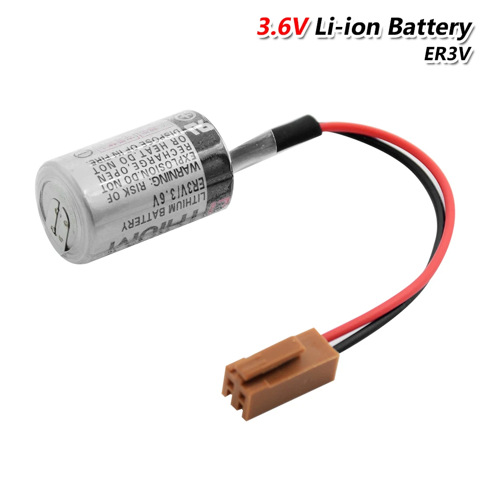 YCDC ER3V 3 6 V 1000mAh аккумуляторная батарея для ЧПУ литий ионная резервные батареи