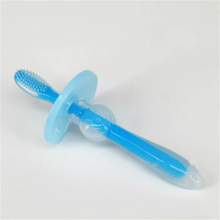 1 шт. Детская Мягкая Силиконовая зубная щетка|Зубные щетки| |