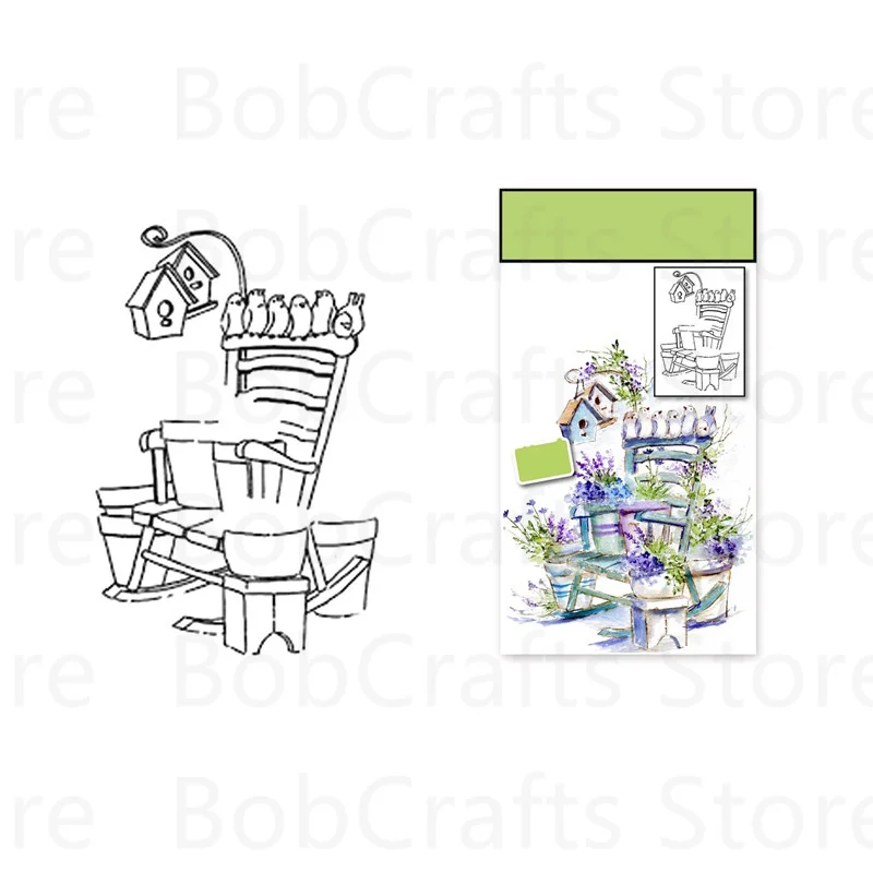 

Small House Pattern Clear Stamps Set For Diy Scrapbooking Decoration Book Craft Embossing Stencils New Arrived No Cutting Dies