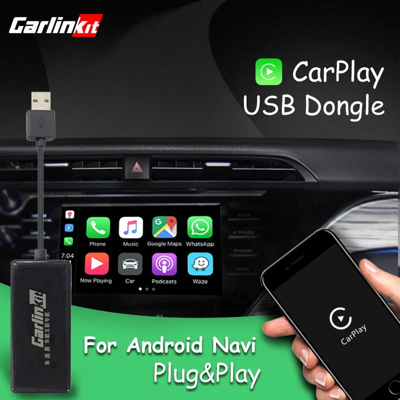 Carlinkit USB Apple CarPlay ключ и Android телефон Android авто для Android автомобильный экран сенсорный экран с iOS Carplay система