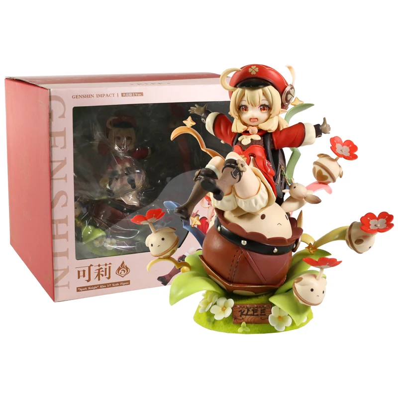 

Genshin Impact Klee Spark Knight Ver. 1/7 Scale PVC Figure Collectible Model Toy