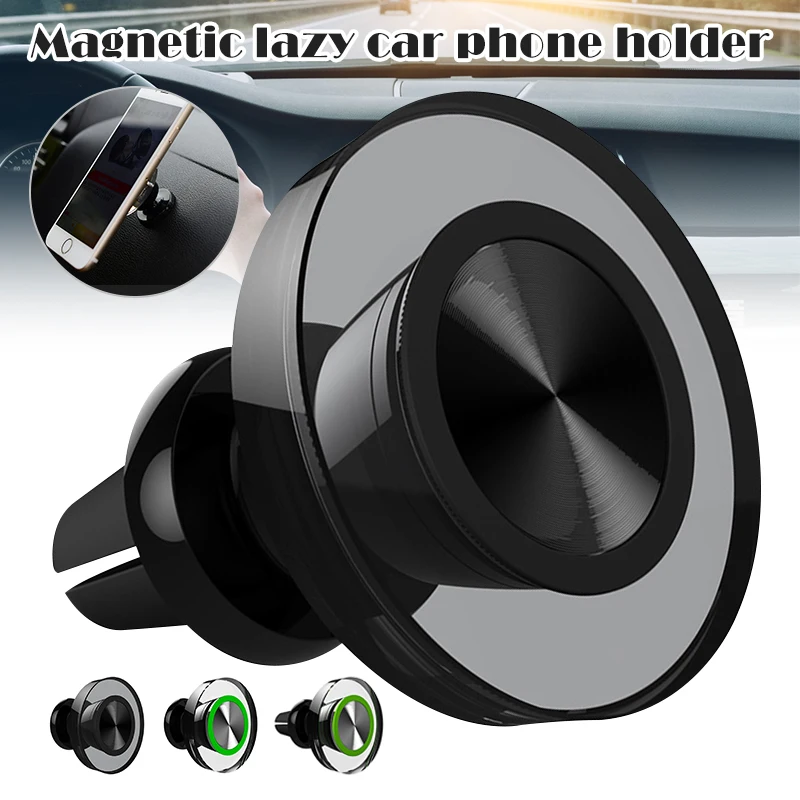 Универсальный магнитный держатель для смартфона с креплением на приборную