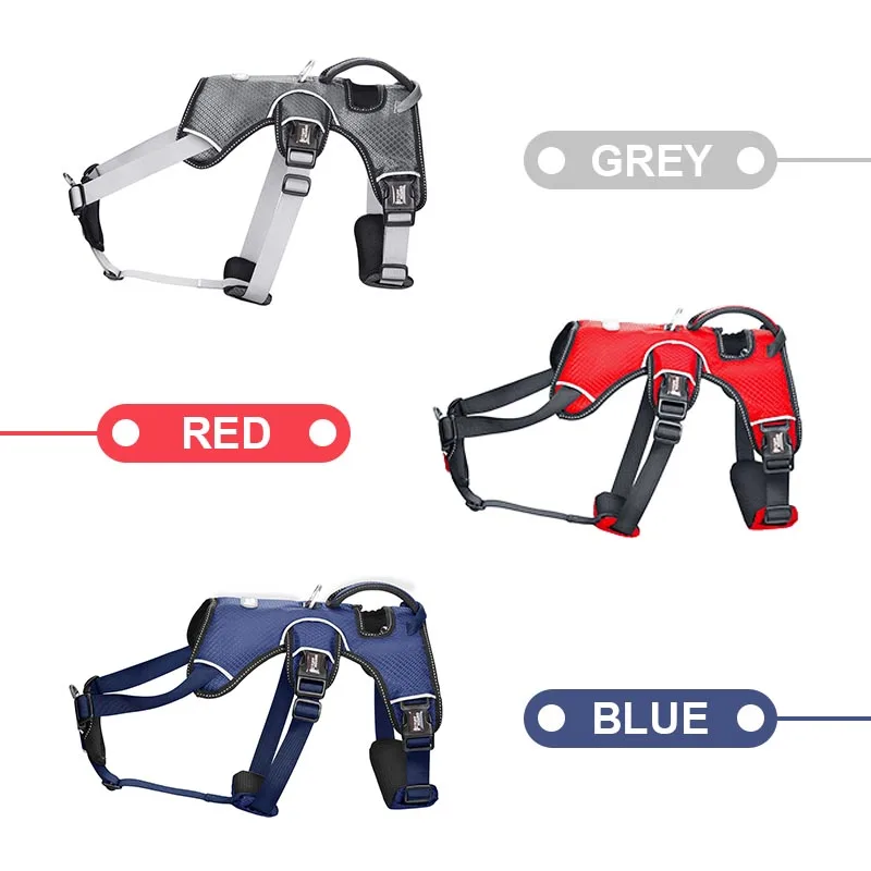 MySudui жгуты для собак среднего и большого размера ошейники светоотражающие