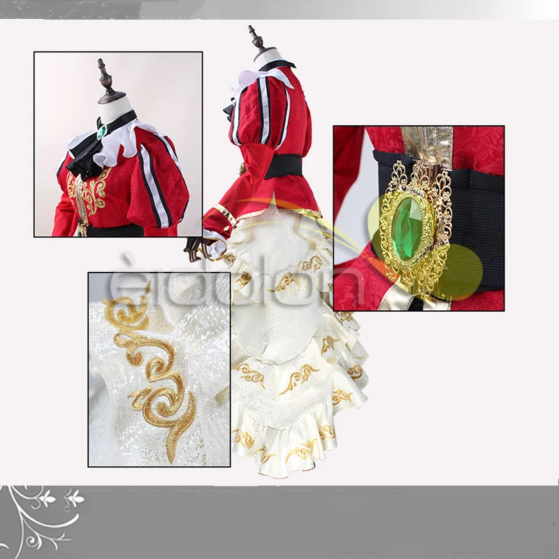 

Hot Game Fate/EXTRA Nero Cosplay Costume Childe Emperor Tyrant Combat Uniform Halloween Role Play Clothing Custom-Make Any Size