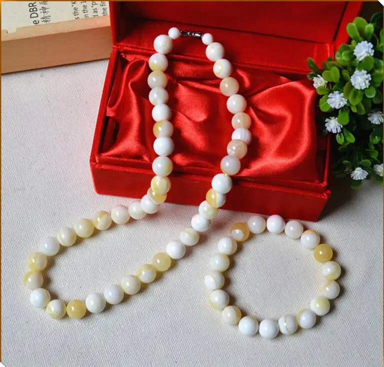 + 1023 натуральный Золотой корпус ожерелье Hainan раковина Без окрашивания золотой