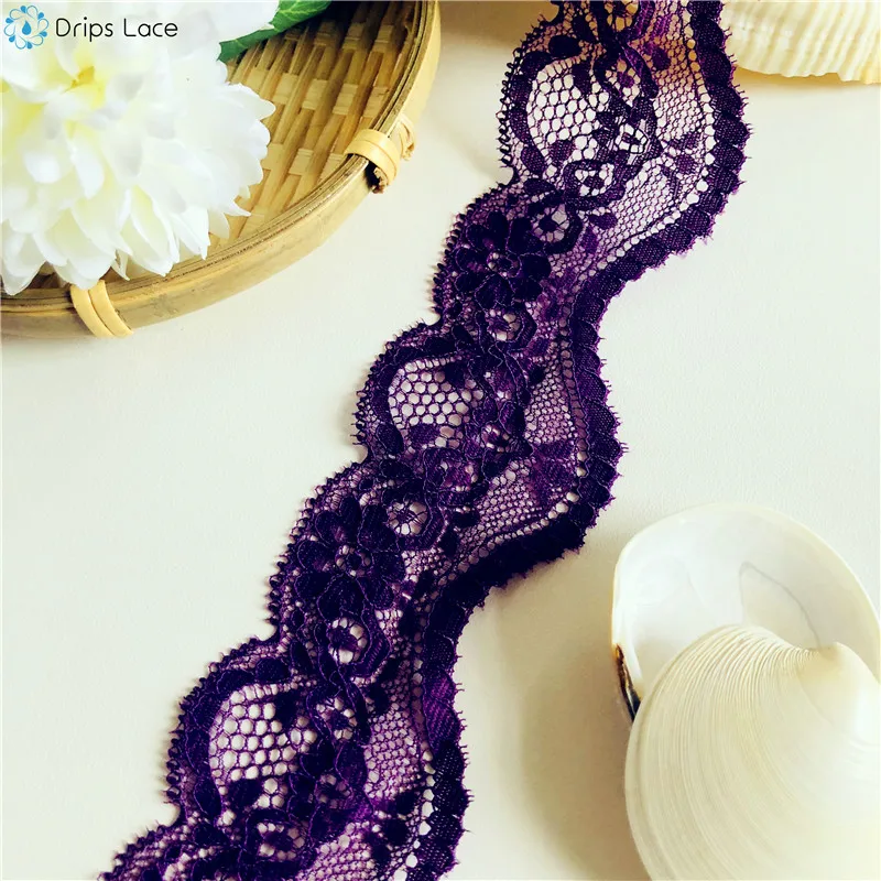 Модная индивидуальная Экологически чистая элегантная эластичная кружевная