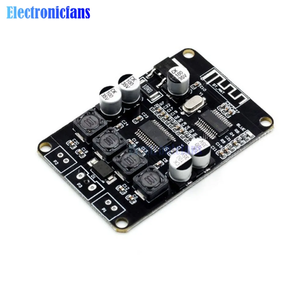 VHM-313 TPA3110 2x15 Вт Беспроводной Bluetooth аудио Мощность Плата усилителя 15 Вт + 15 Вт 2 канальный цифровой модуль усилителя громкоговорителя DC8V-26V