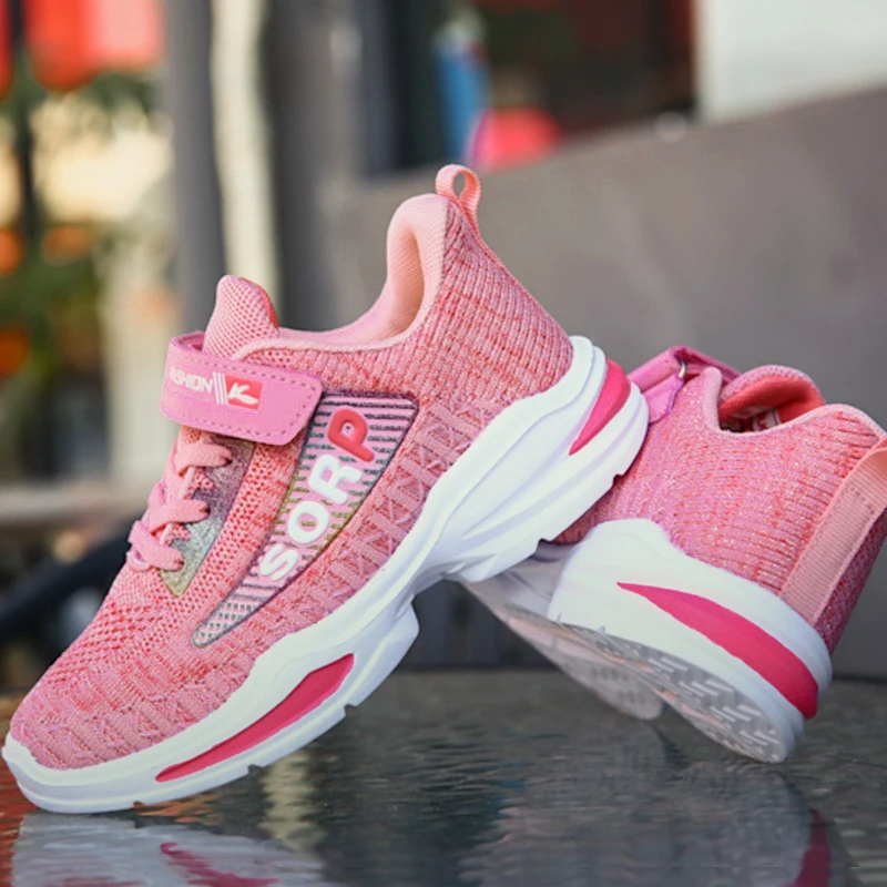 VOSONCA обувь для девочек детская повседневная высококачественные кроссовки