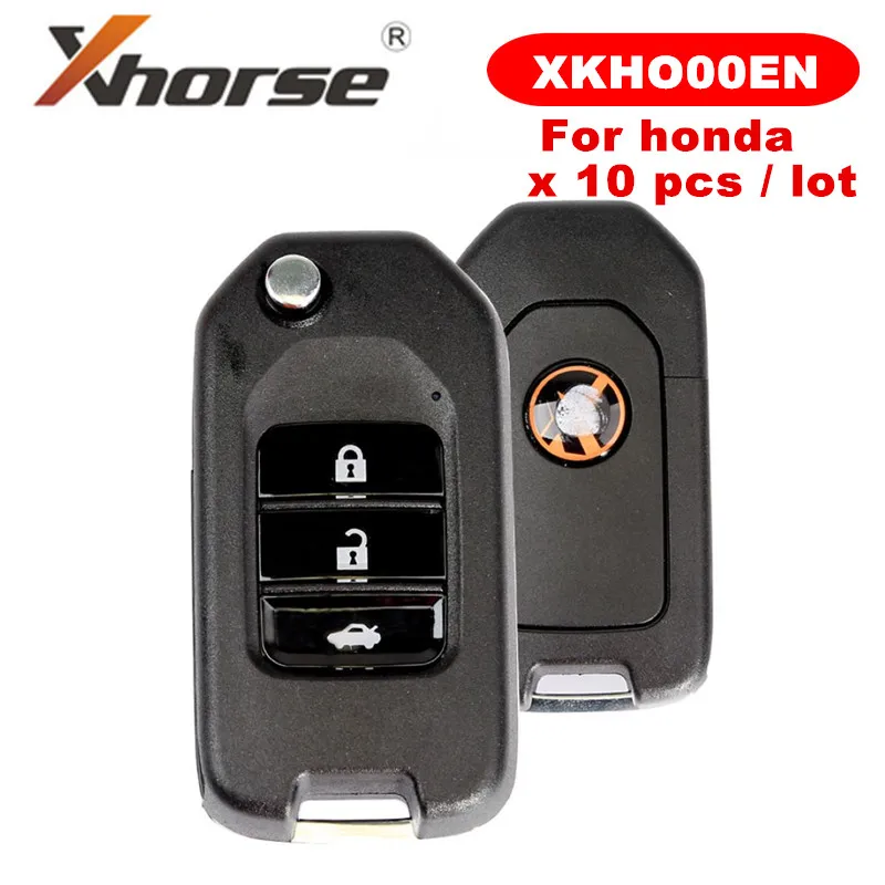 XHORSE xjo00en для Honda Тип 3 кнопки проводной универсальный дистанционный ключ