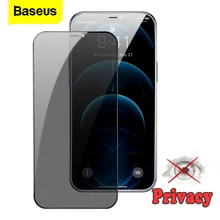 Baseus 2pcs Privacy Screen Protector For iphone 12 Mini Anti Spy Peep Privacy Tempered Glass for iPhone 12 Pro Max 12pro Cover