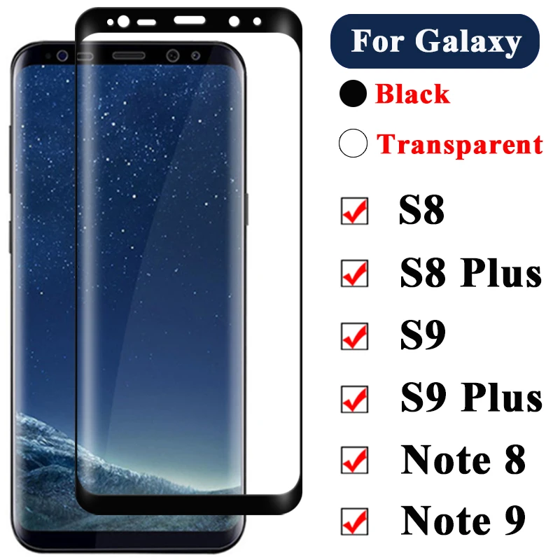3D Защитное стекло для Samsung Galaxy Note 8 S8 9 S9 Plus Защитная пленка экрана Note8 s лист Note9 Samsang