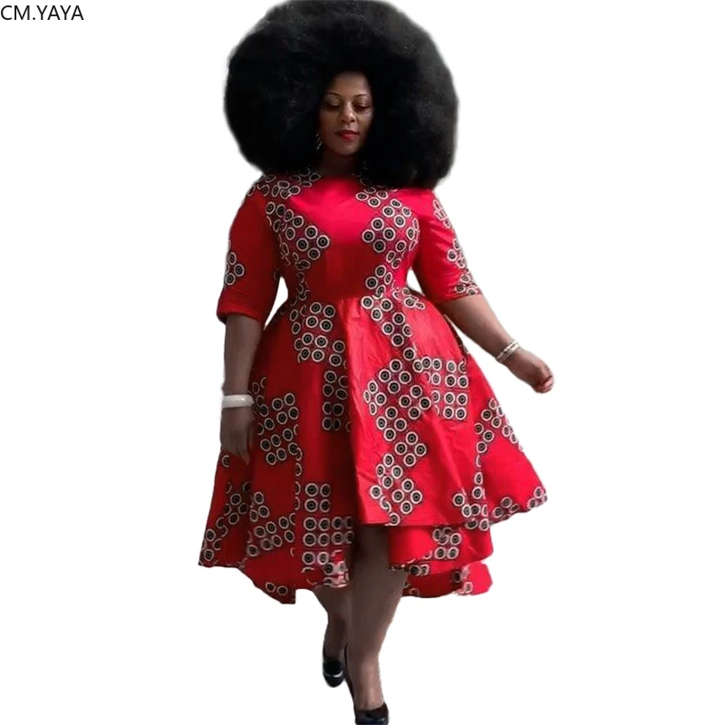 2020 Women Winter Dress O-Neck Half Sleeve Sexy Fashion Night Club Party Plus Size Loose Print Dresses L-4XL GL1100 | Женская одежда