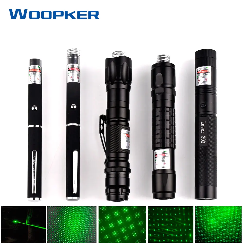 

Hunting 532nm 5mW Green Laser Sight Series laser 303 pointer Powerful device Adjustable Focus Lazer lasers pen without Battery