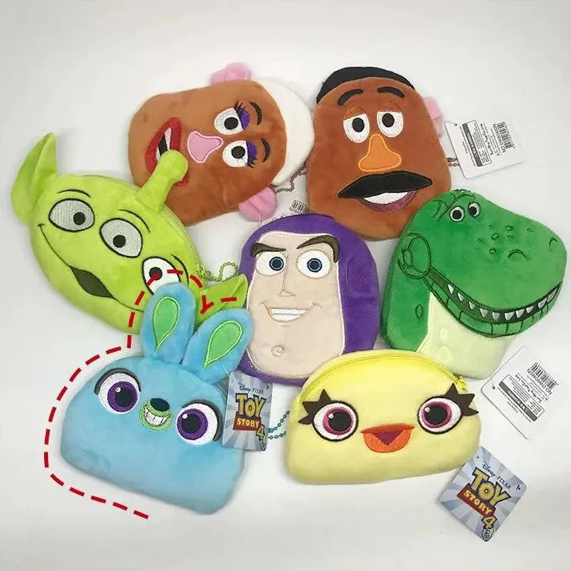 Мультфильм фильм Pixar Toy Story 4 Forky Woody Плюшевая Кукла сумка кошелек аниме фигурка