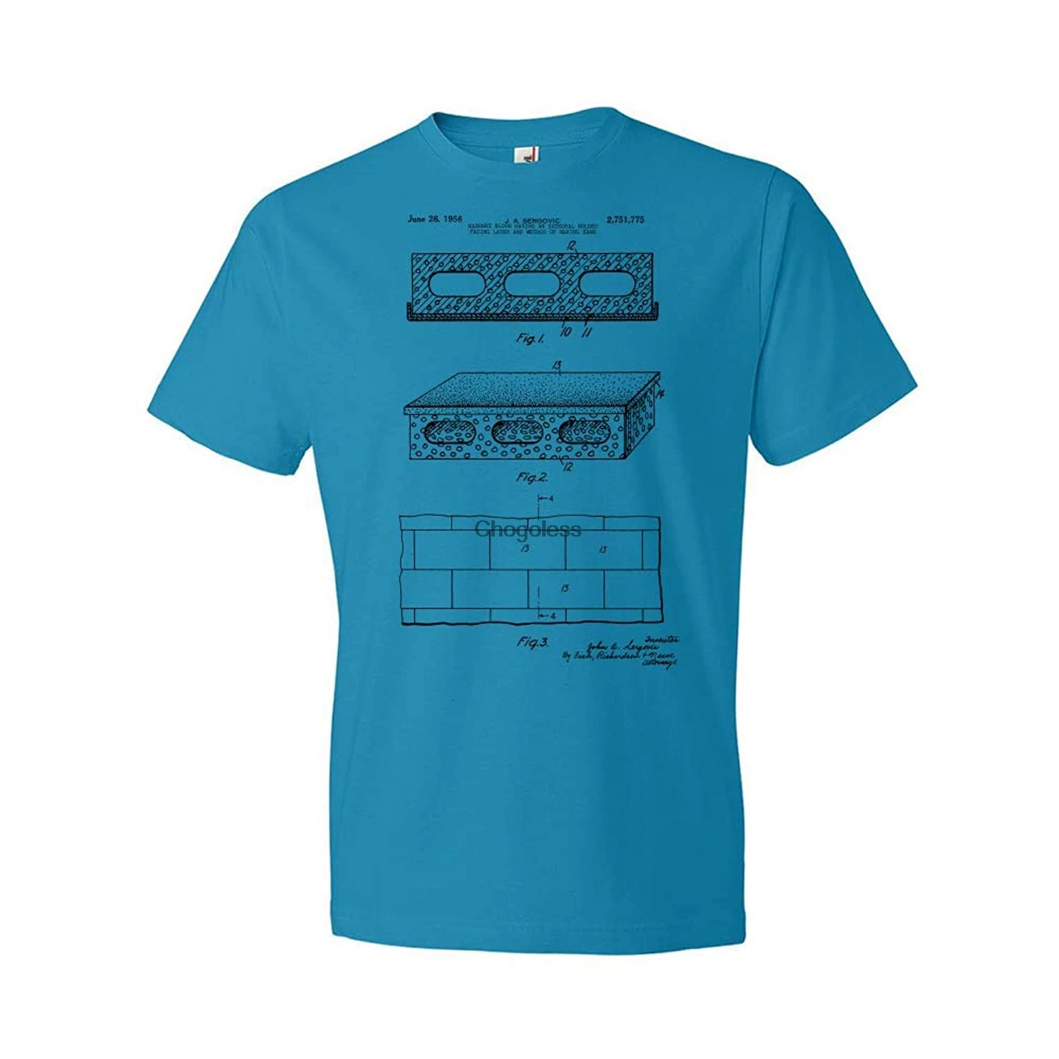 

Cinder Block T-Shirt Brick Layer Gift Construction Worker Contractor Gifts